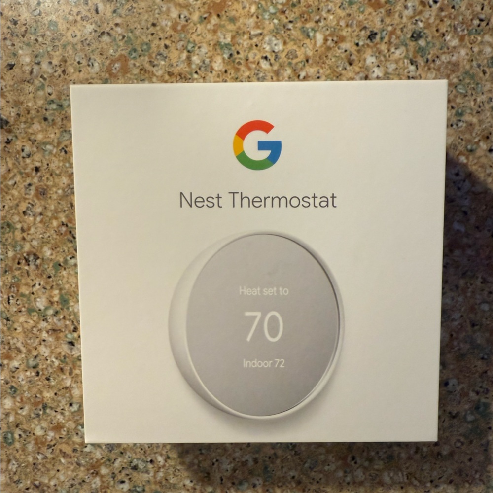 Google Smart Thermostat in White